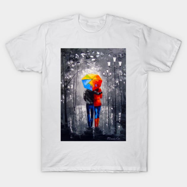 Bright walk T-Shirt by OLHADARCHUKART